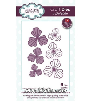 Creative Expressions -  Striped Nasturtiums Dies