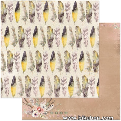 BoBunny - Serendipity - Feathers 12x12"