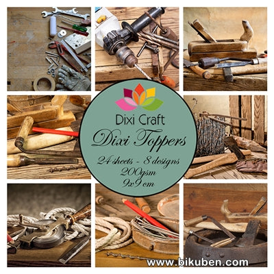Dixi Craft - Toppers - Tools (9cm x 9cm) 