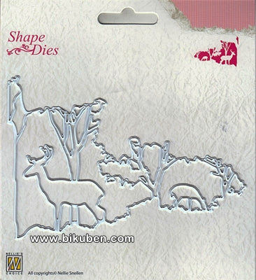 Nellie Snellen - Shape Dies - Window Scene 2