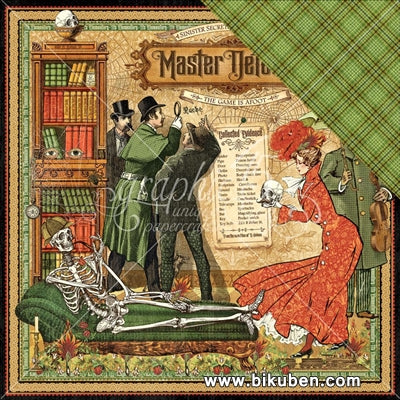 Graphic45 - Master Detective - Detective 12x12"