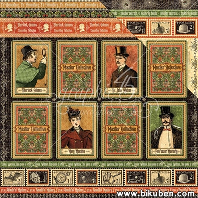 Graphic45 - Master Detective - Whodunnit 12x12"