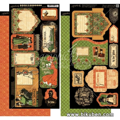 Graphic45 - Master Detective - Tags & Pockets