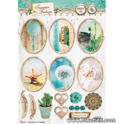 Studiolight - Summer Feelings - Die-Cut Sheet - A4