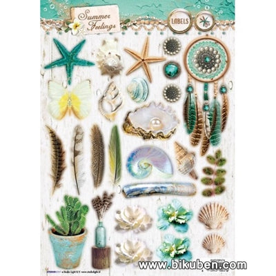 Studiolight - Summer Feelings - Die-Cut Sheet - A4