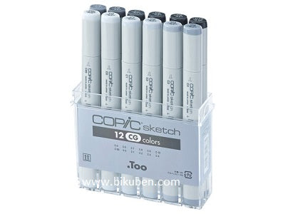 Copic Marker - Copic Sketch Set - 12CG