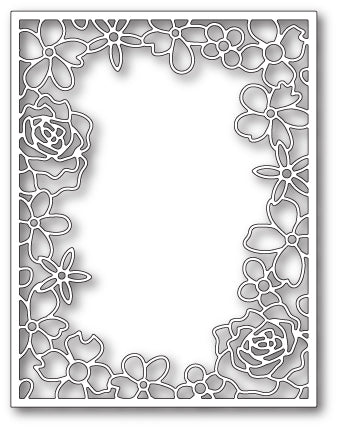 Memory Box - Floral Fantasy Frame Die