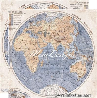 Maja Design - Denim & Friends - Globetrotter 12x12"