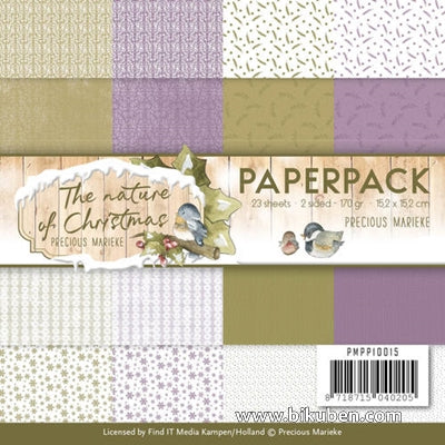 Precious Marieke - The Nature of Christmas - 6x6" Paper Pad