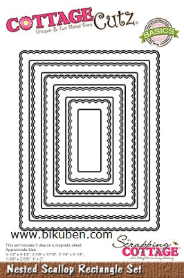 CottageCutz - Nested Scallop Rectangle