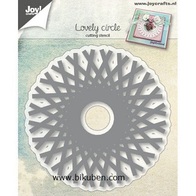 Joy! Craft Dies - Circle with Bar Pattern/ Lovely Circle