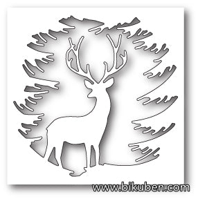 Memory Box - Evergreen Reindeer Die