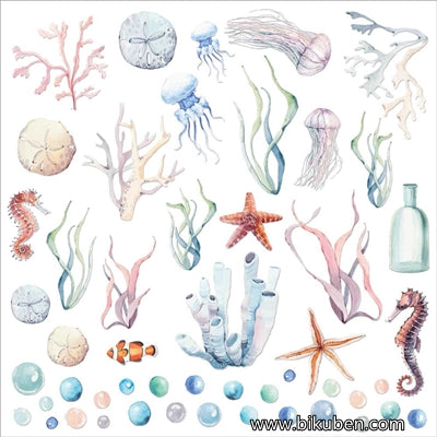 49 and Market - Sand & Sea - Layered Embellishements