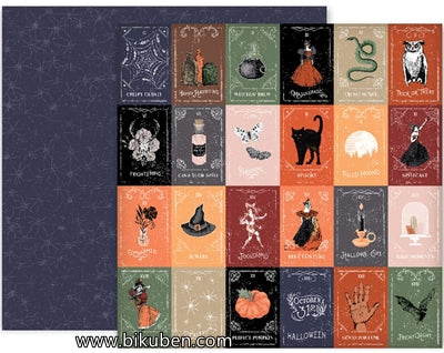 Pink Paislee - Spellcast - Paper 7 12x12"