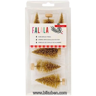 Crate Paper - Fa la la - Gold Brush Trees