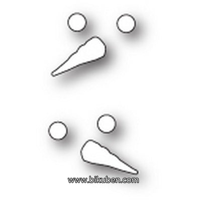 Poppystamps - Dies - Snowman Faces