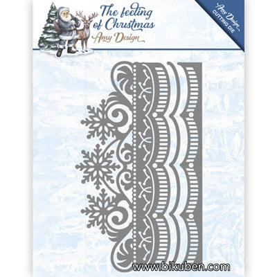 Amy Design - The Feeling of Christmas - Snowflake Border
