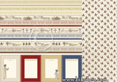 Pion Design - Long time ago in Bethlehem - Borders 12x12"