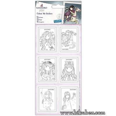 Santoro of London - Gorjus - Colour Me Stickers