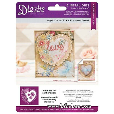 Die'sire - Cutting Die - Love is in the Air Dies