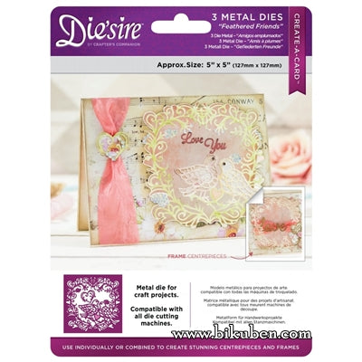 Die'sire - Cutting Die - Feathered Friends Dies