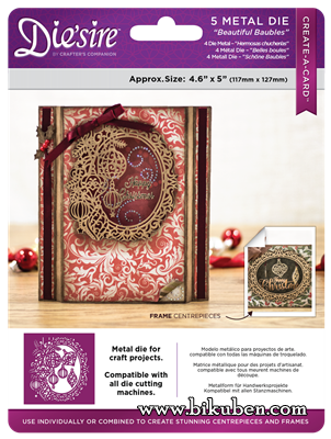Die'sire - Cutting Die - Beautiful Baubles Dies