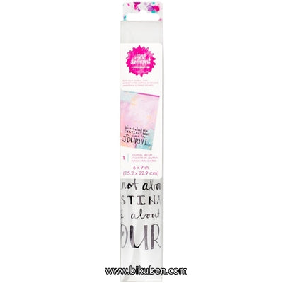 American Crafts - Jane Davenport - 9"x6" Clear Journal Jacket