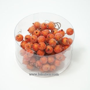 Kort & Godt - Pyntebær - Frost Orange