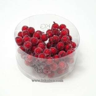 Kort & Godt - Pyntebær - Frost Rød