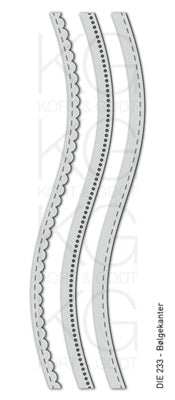 Kort & Godt - Dies - Bølgekanter