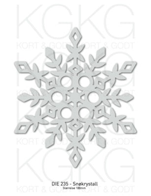 Kort & Godt - Dies - Snøkrystall - I
