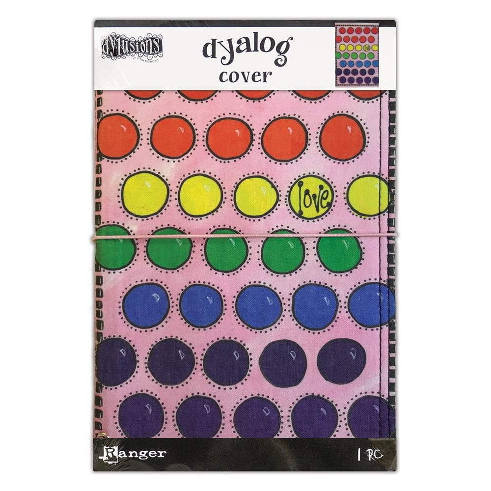 Dylusions - Dyalog - Canvas Printed Notebook Cover - Pride