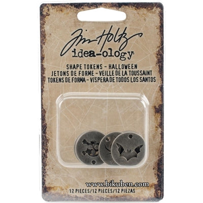 Tim Holtz Idea-ology - Shape Tokens - Halloween