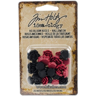 Tim Holtz - Ideaology - Heirloom Roses - Halloween