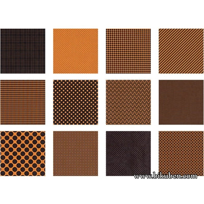 Tim Holtz - Ideaology - Mini Stash Paper Pad - Halloween 8x8"