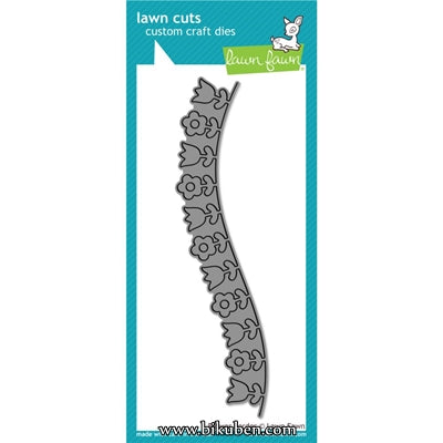 Lawn Fawn - Cuts Cusom Craft Dies - Flower Border