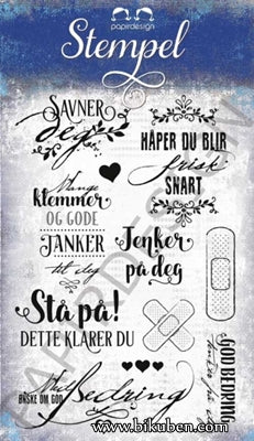 Papirdesign - Clearstamps - God Bedring