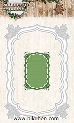 Studiolight - Woodland Winter - Holly Frame Dies
