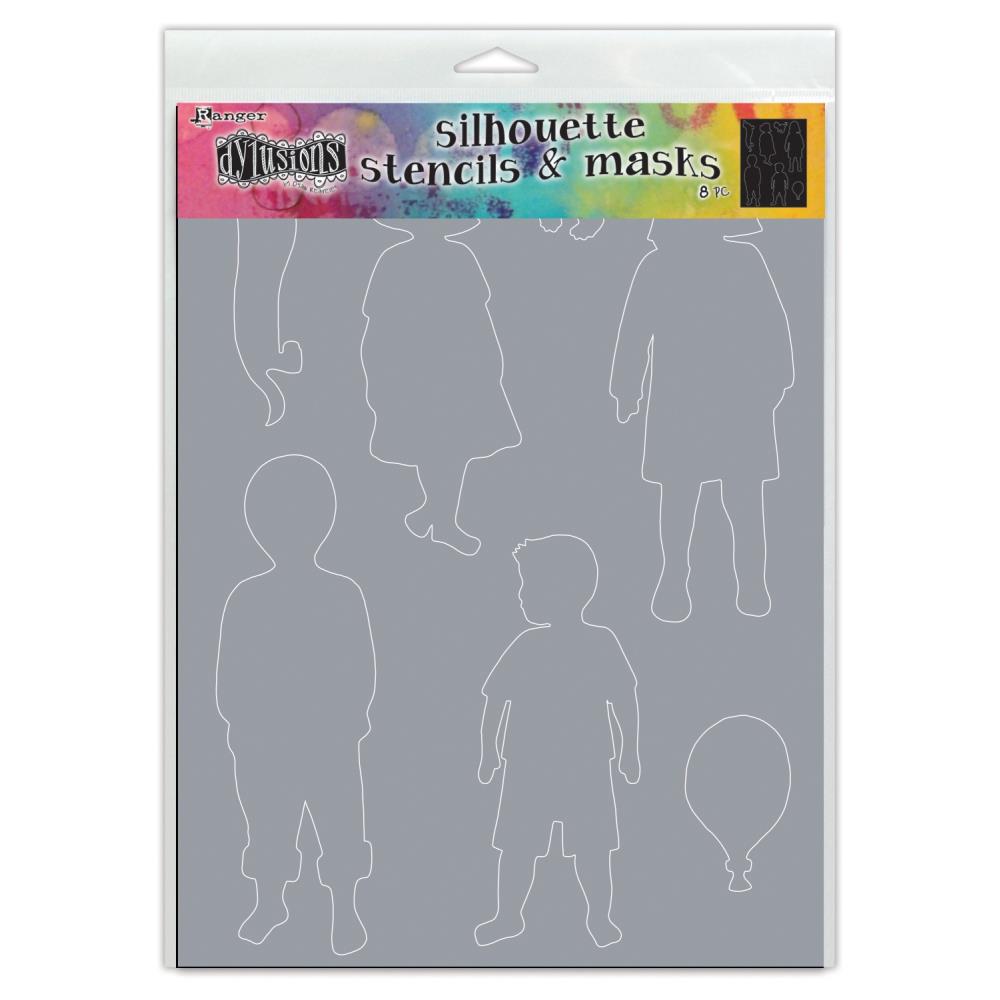 Dylusions - Stencils & Mask - Grandkids