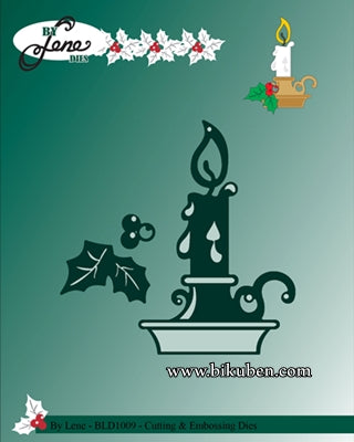 By Lene Design - Dies - Candlestick