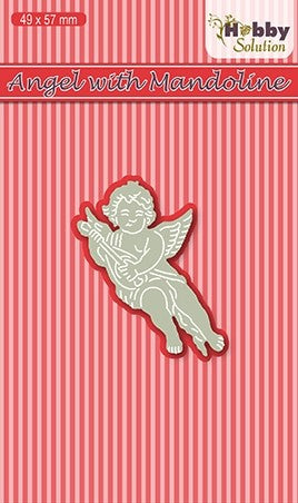 Nellie Snellen - Hobbysolution Die - Angel with Mandoline