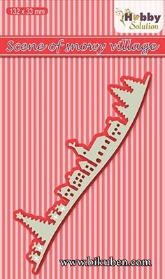 Nellie Snellen - Hobbysolution Die - Scene of Snowy Village