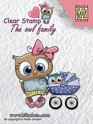 Nellie Snellen - Clearstamp - Mother and Child