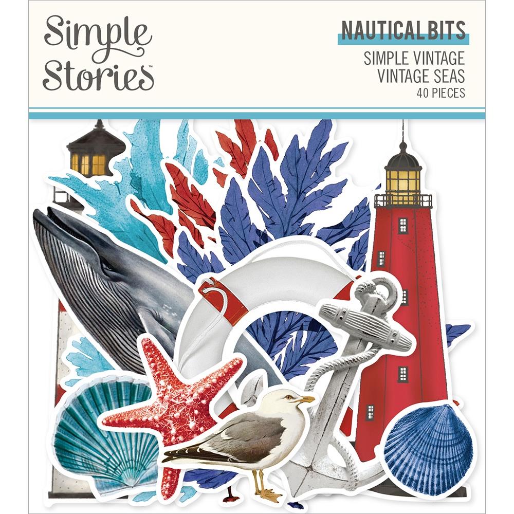 Simple Stories - Simple Vintage Seas - Bits & Pieces