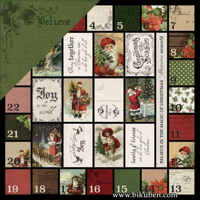 KaiserCraft - Letters to Santa - Believe in Magic 12x12"