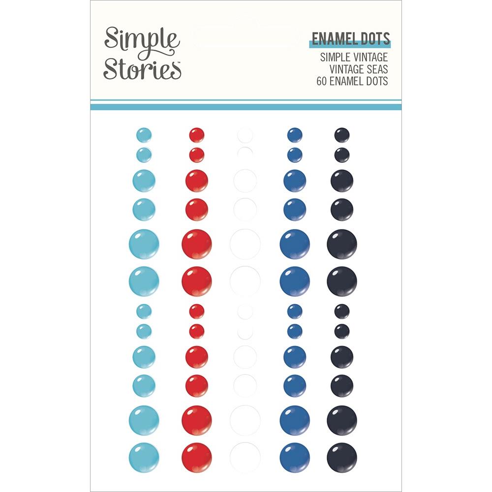 Simple Stories - Simple Vintage Seas - Enamel Dots