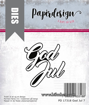 Papirdesign - Dies - God Jul 7