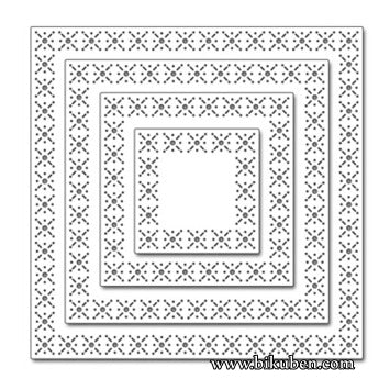 Penny Black - Creative Dies - Snowflake Stitch Frames