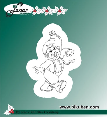 By Lene Design - Clearstamp - Christmas Elves 3