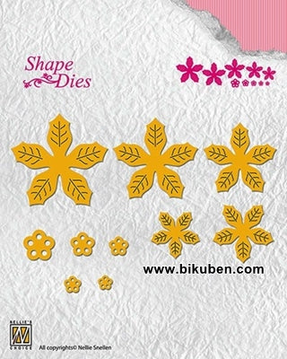 Nellie Snellen - Shape Dies - Christmas Rose